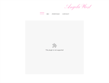 Tablet Screenshot of angelawest.net